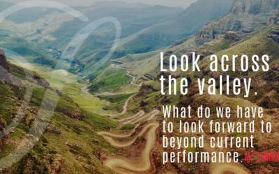 Look across the valley