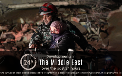 The Middle East over the past 24 hours.